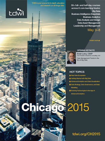 TDWI Chicago 2015 Brochure