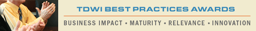 TDWI Best Practices Awards