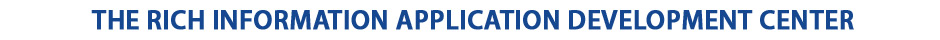 The Rich Information Application Development Center (link to Solutions Gateway Home)