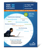 TDWI Las Vegas 2009 World Conference Brochure