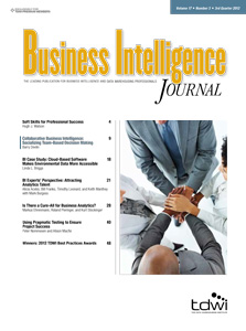 Business Intelligence Journal, Volume 17, Number 3
