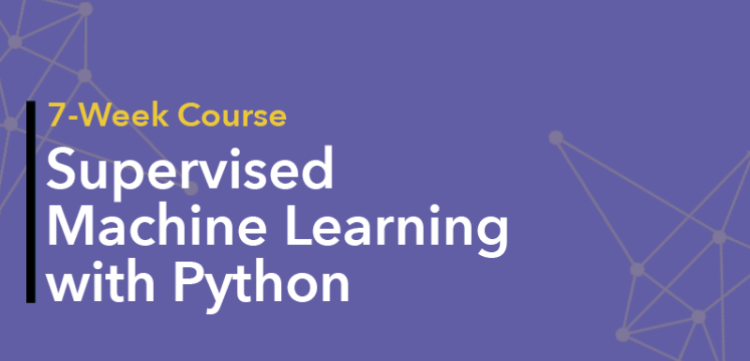 TDWI: Supervised Machine Learning Using Python Course | TDWI