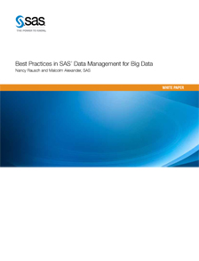 Best Practices in SAS Data Management for Big Data | TDWI
