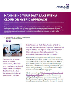 Maximizing Your Data Lake with a Cloud or Hybrid Approach | TDWI
