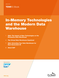 TDWI E-Book | In-Memory Technologies and the Modern Data Warehouse | TDWI