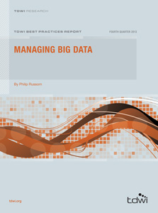TDWI Best Practices Report | Managing Big Data | TDWI