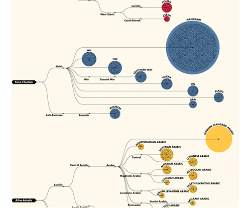 sample of data visualization, linked to full visualization at Word Tips