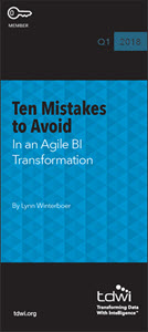 10 mistakes agile BI cover