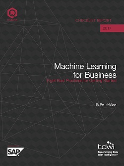 SAP Machine learning checklist report cover image
