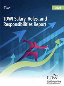 2024 TDWI Salary, Roles and Responsibilities Report cover image