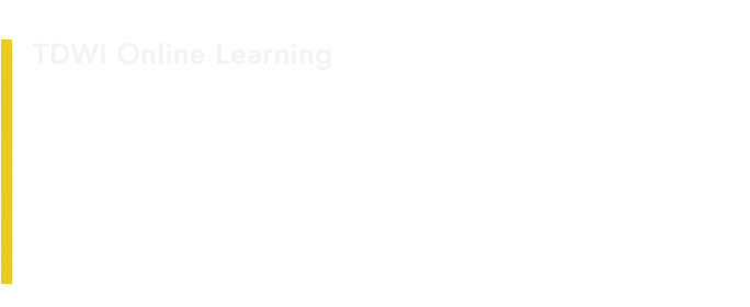 TDWI Online Learning Premium Subscription