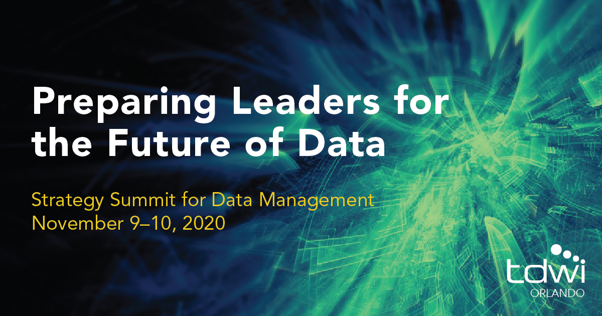 TDWI Orlando Executive Data Strategy Summit | Transforming Data with ...