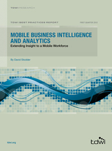 TDWI Best Practices Report: Mobile Business Intelligence and Analytics