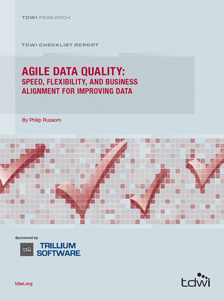 TDWI Checklist Report: Agile Data Quality