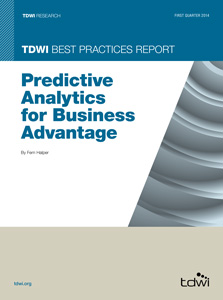 TDWI Best Practices Report Q1 2014