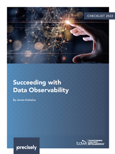 Precisely Data Observability Checklist cover image