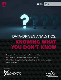 Zoomdata Data-Driven Analytics ebook cover thumbnail