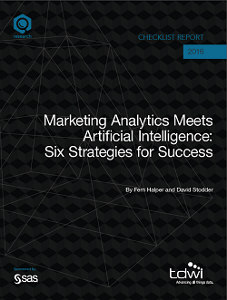 SAS Predictive Analytics for Marketing Checklist cover image