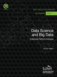 Data Science and Big Data BPR Dec 2016 cover