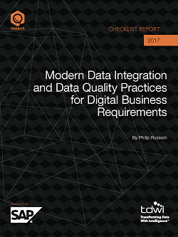 SAP DI and DQ Checklist Report Cover image