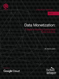 Google data monetization checklist report cover image