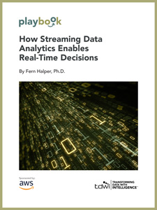 AWS Streaming Analytics Playbook Cover image