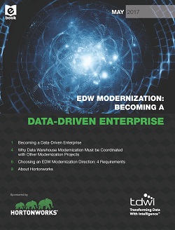 Hortonworks DW Modernization ebook cover image
