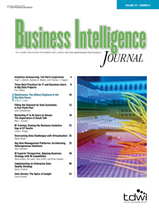 TDWI Business Intelligence Journal, Volume 18, Number 4