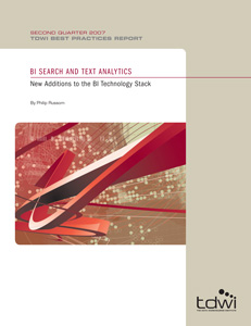 TDWI Best Practices Report Q2 2007