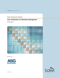 Cost Justification for Metadata Management