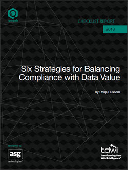 TDWI Checklist Report cover