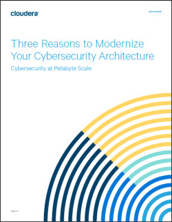 Cloudera white paper Three Reasons to Modernize Cybersecurity thumb