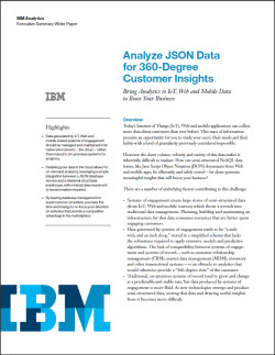 IBM WP Analyze JSON Data thumbnail