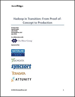 Attunity White paper hadoop in transition cover image