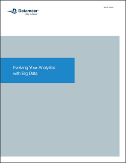Datameer Evolving Analytics cover