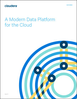 Cloudera Modern Data Platform cover