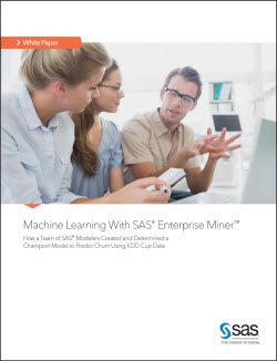 SAS Machine Learning WP cover