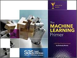 SAS machine learning white paper cover image
