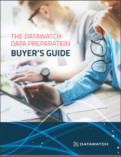 Datawatch Data Prep Buyers Guide WP cover