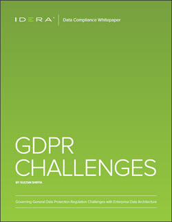 Idera GDPR cover white paper