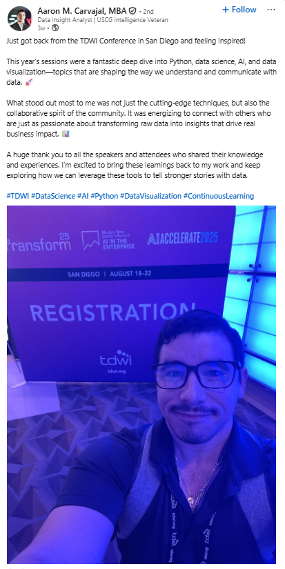 TDWI Social Image